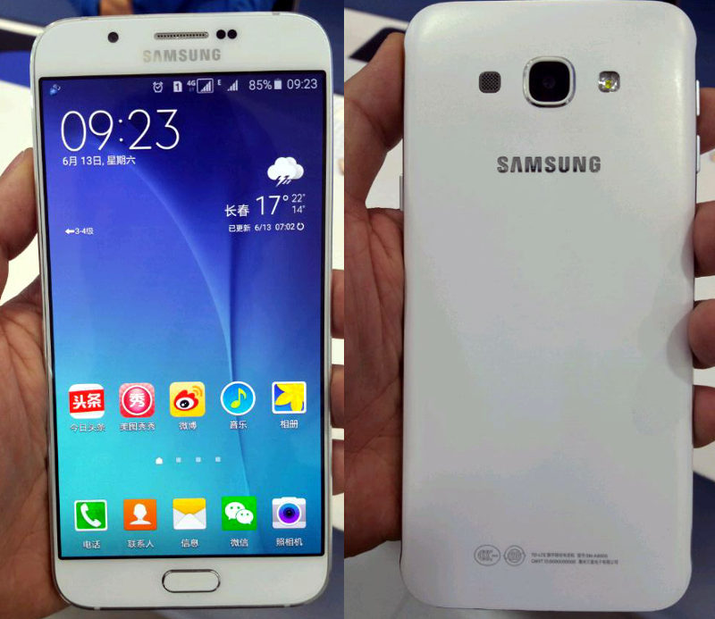 Samsung Galaxy A8 leak