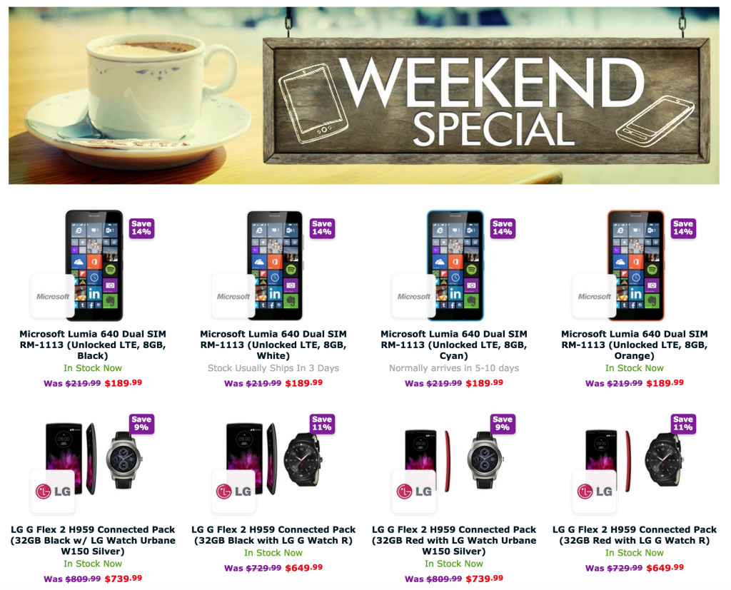 expansys_usa_weekend_promo