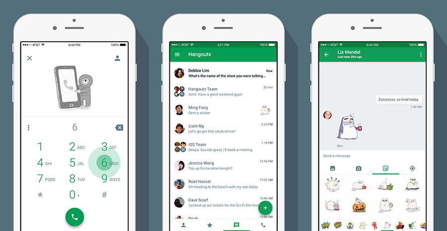 Watch how Hangouts works