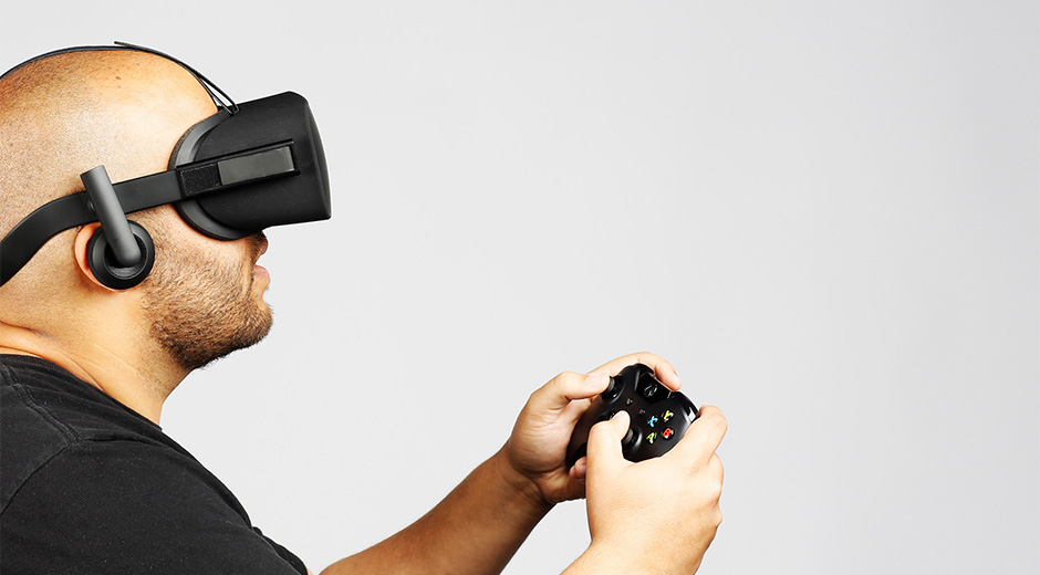 vr headset and controller for xbox one