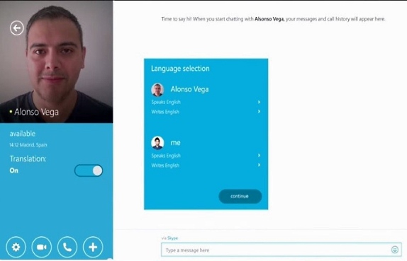 skype translator languages supported