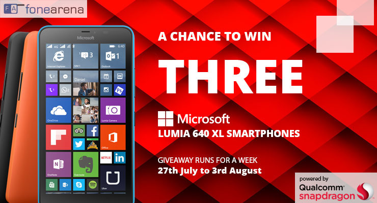 Microsoft Lumia 640 Dual SIM Giveaway
