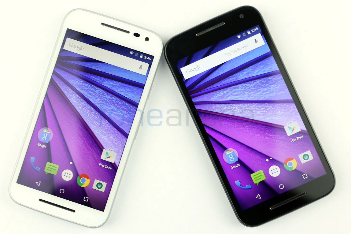 Motorola Moto G (3rd vs White Photo