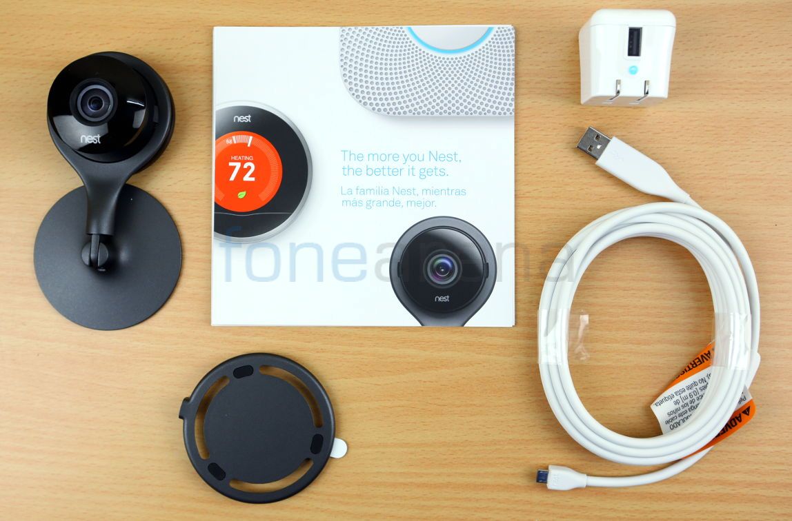 nest indoor camera power cable