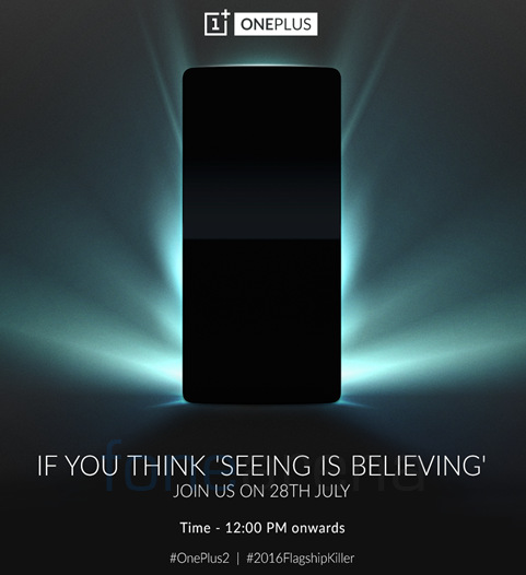 OnePlus India launch invite