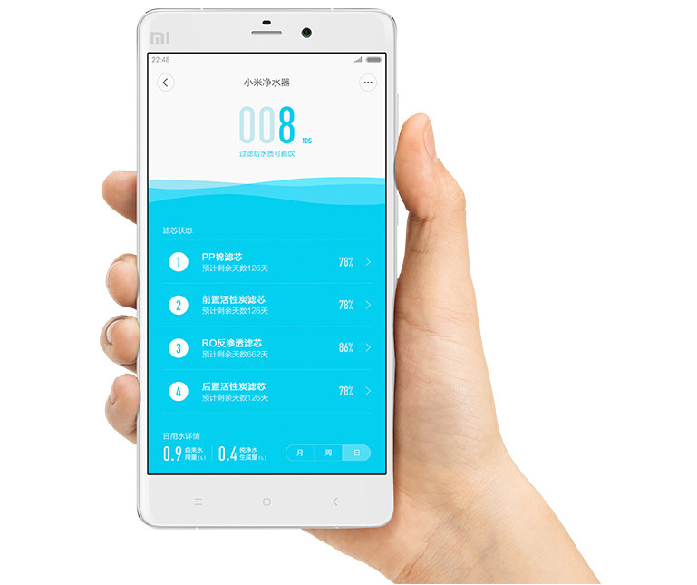 Xiaomi Mi Water Purifier app