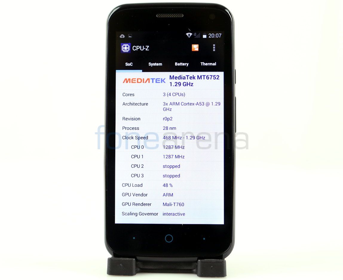 ZTE Blade Qlux 4G Benchmarks