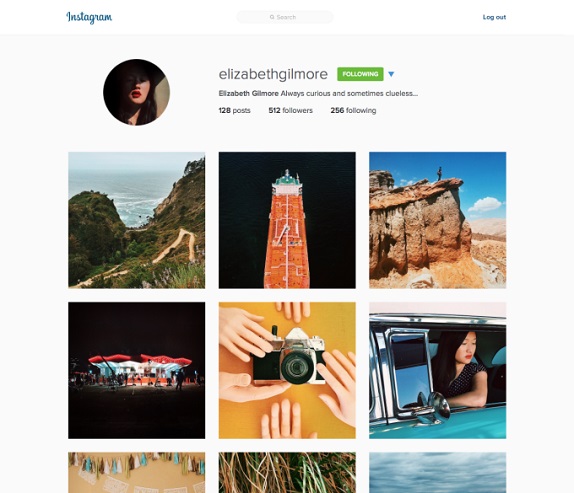 instagram  web serach