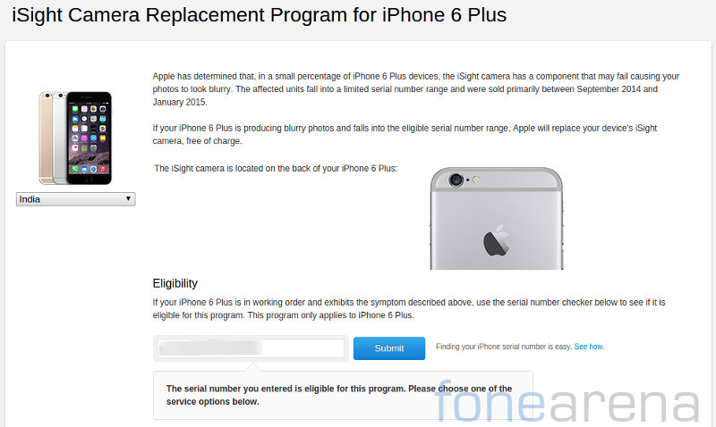 Apple iPhone 6 Plus iSight Camera Replacement