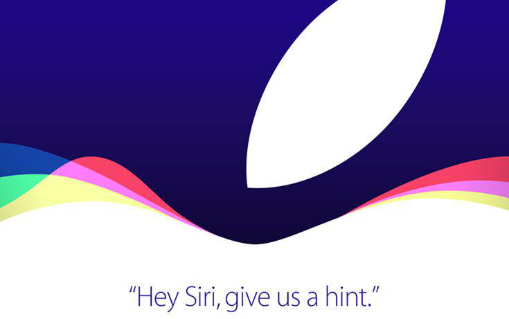 Apple iPhone event invite September 9 2015