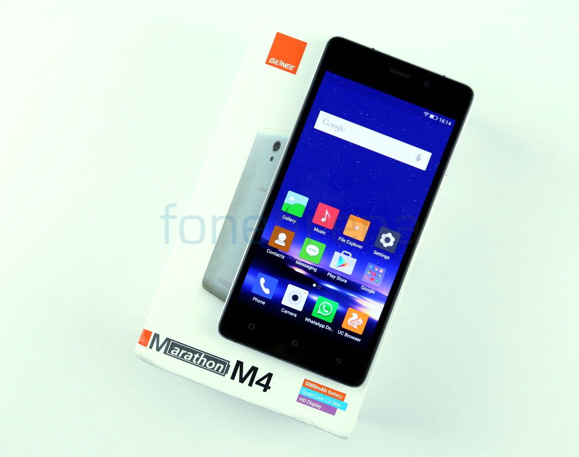 Gionee Marathon M4 Unboxing