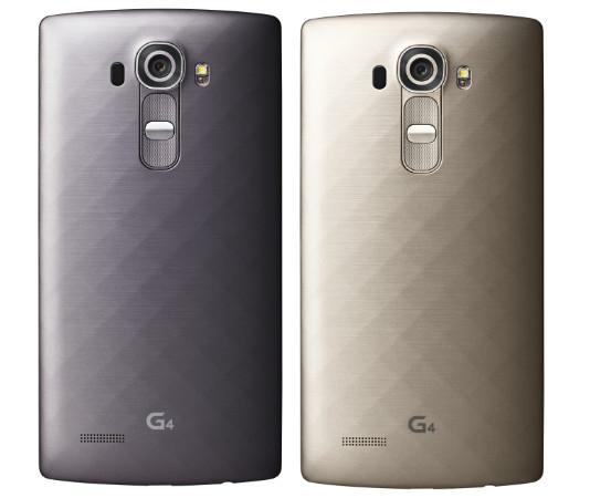 LG G4 Titanium Black and Gold