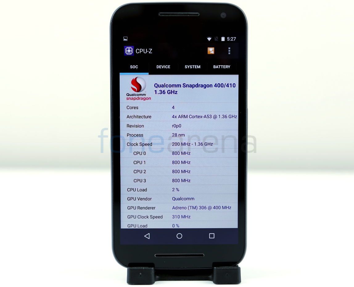 Motorola Moto G 3rd Gen Benchmarks _fonearena