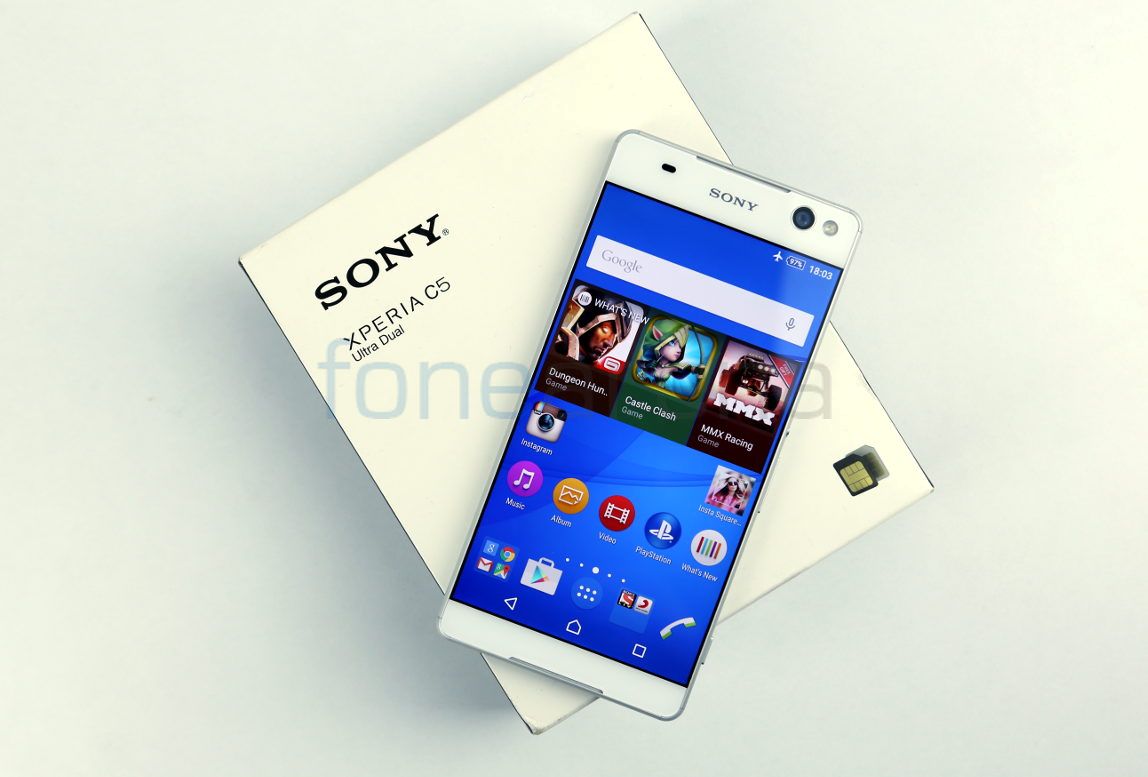 Sony Xperia C5 Ultra Dual Unboxing