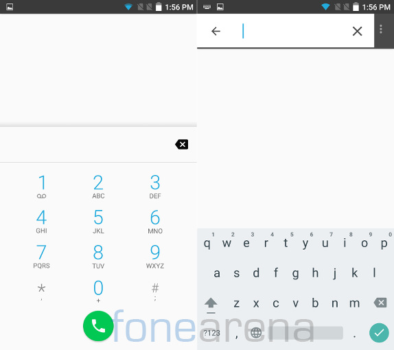 Xolo Black Dialer and Keyboard