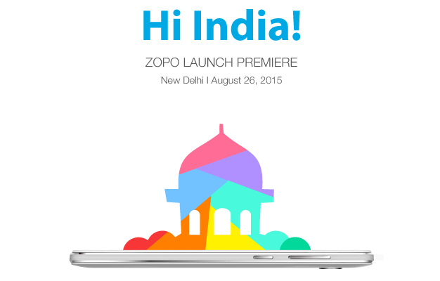 ZOPO India launch invite