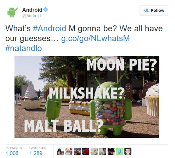 android M name