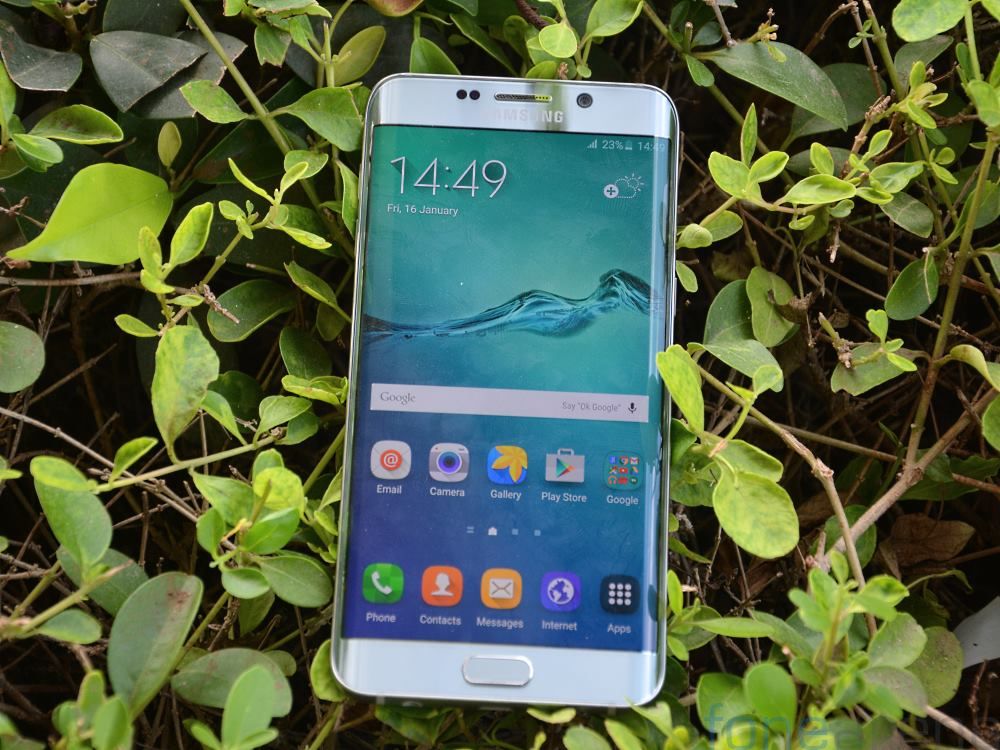 Samsung galaxy s6 store edge plus silver