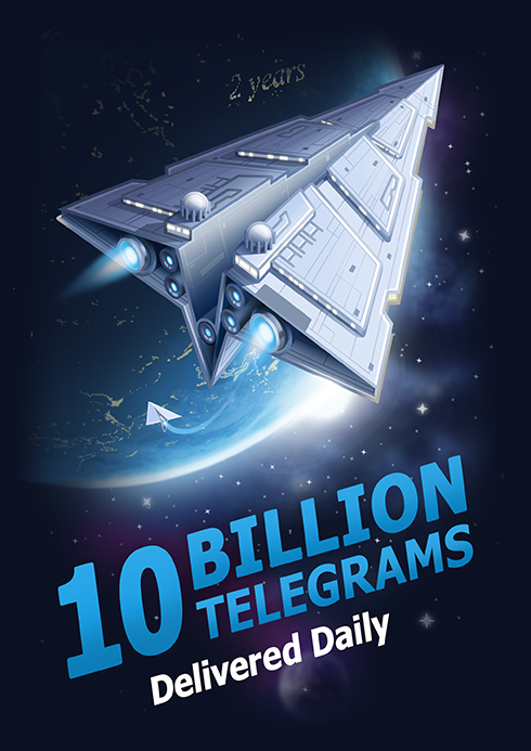 telegram 10 billion