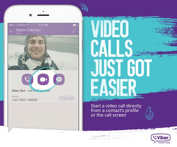 viber video call