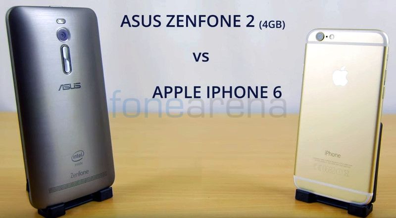Advantages of Asus Zenfone 2 over Apple iPhone 6 and RAM performance test