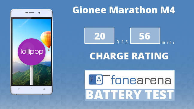 Gionee Marathon M4 Battery Life Test