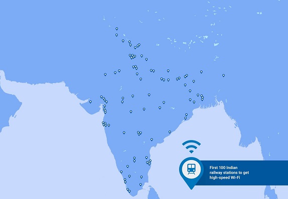 Google WiFi railways India