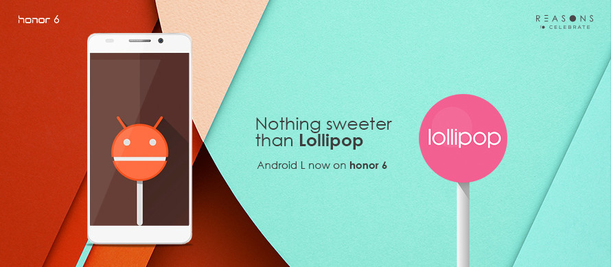 Huawei Honor 6 Android 5.1 Lollipop