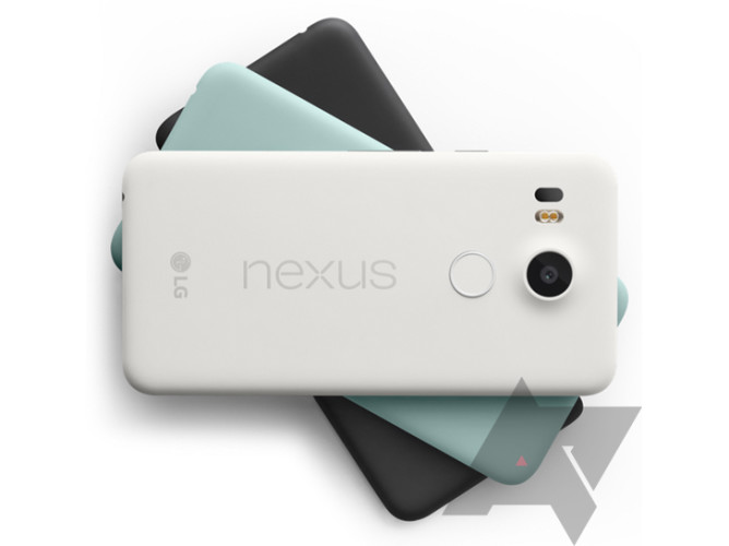 LG Nexux 5X three colors