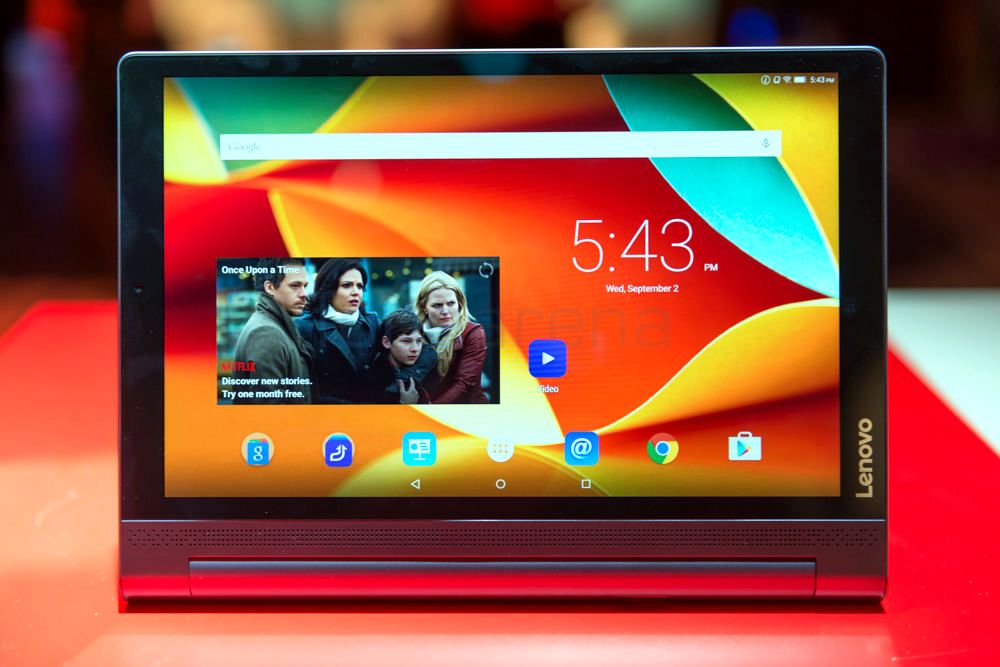 Lenovo Yoga Tab 3 Pro with built-in projector, 4G LTE