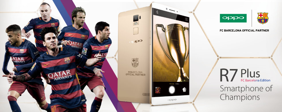 OPPO R7 FC Barcelona Edition