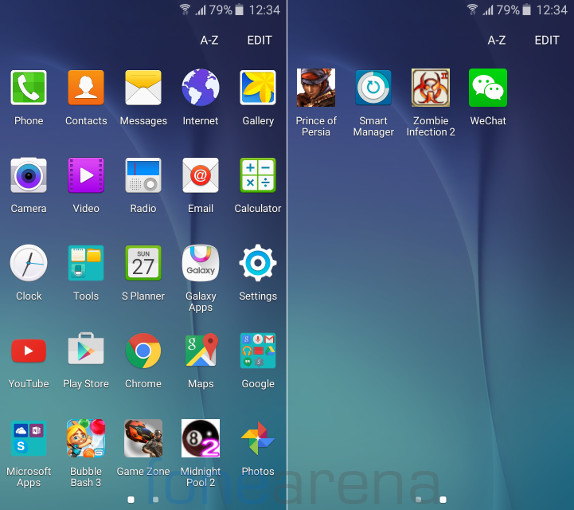 Samsung Galaxy J7 Apps