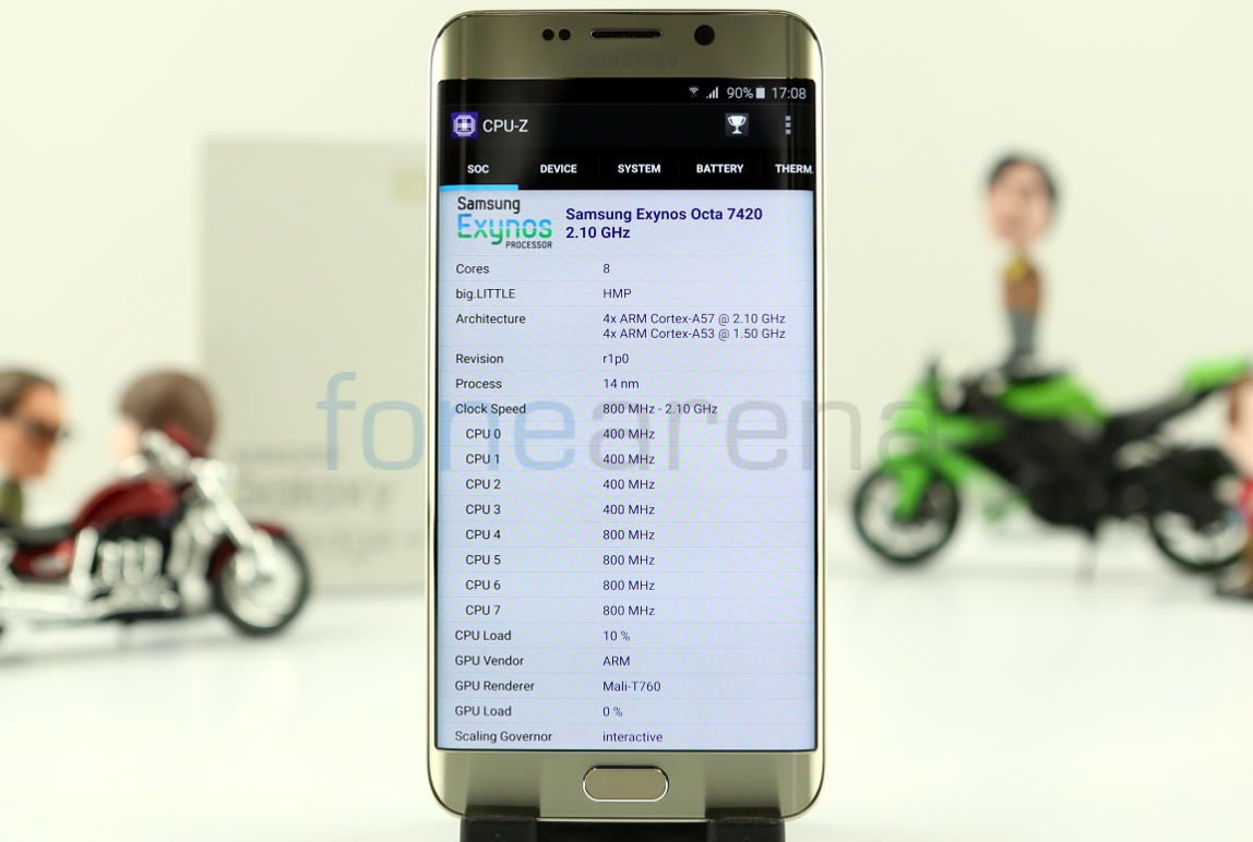 Samsung Galaxy S6 edge+ Benchmarks