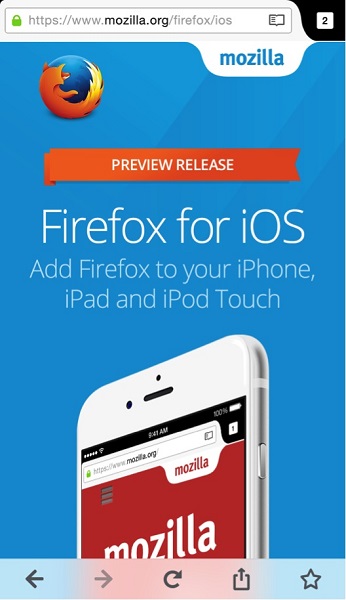 firefox iOS