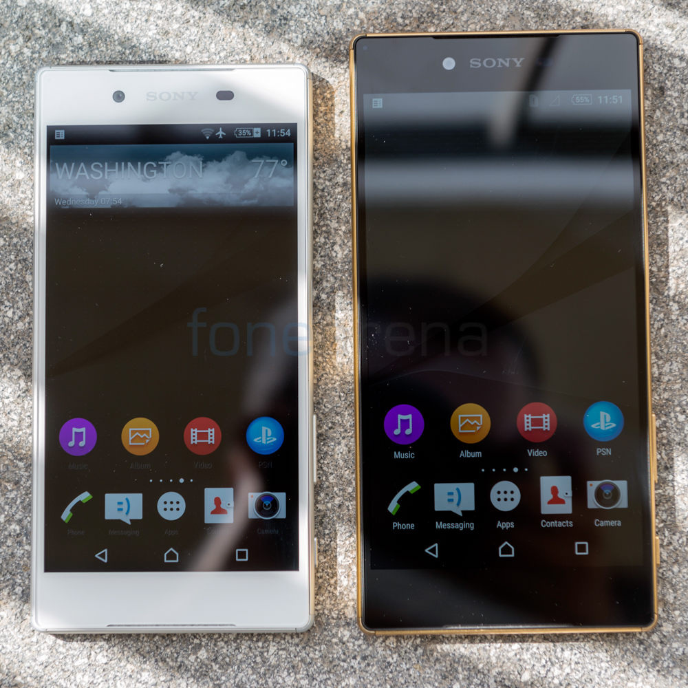 Sony Xperia Z5 vs Xperia Z5 Premium Hands On and Photo Gallery