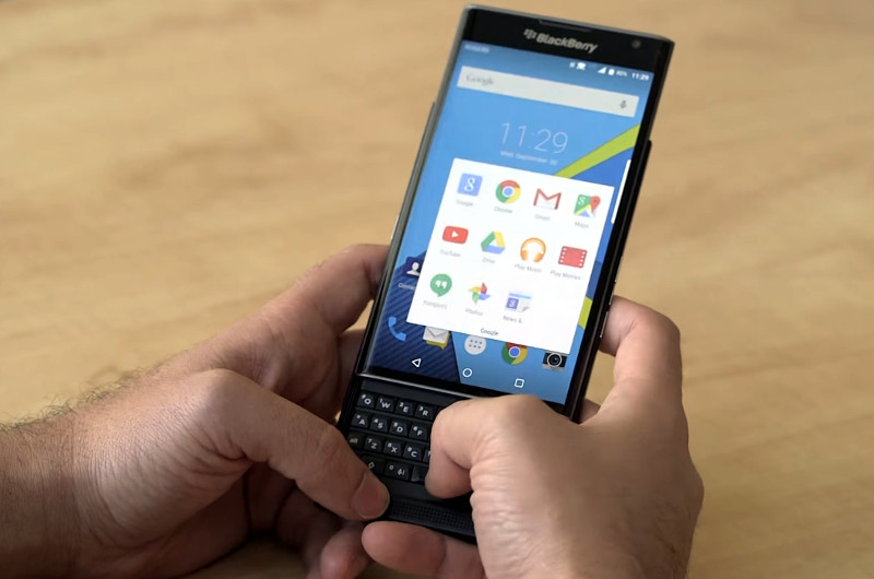 BlackBerry Priv Teaser