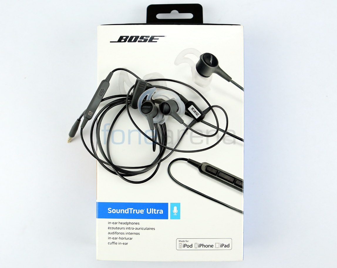 Bose SoundTrue Ultra in ear headphones Unboxing