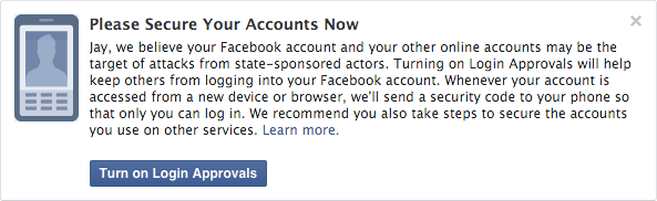 FB secure account