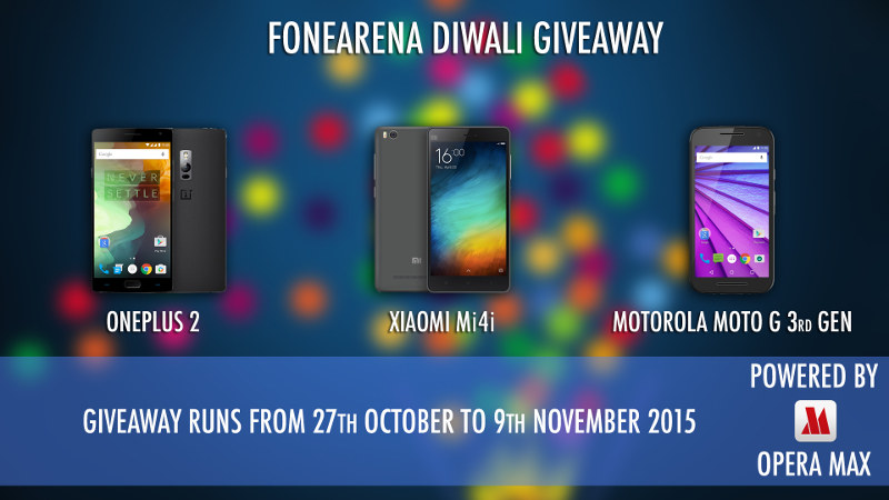 FoneArena Diwali Giveaway 2015