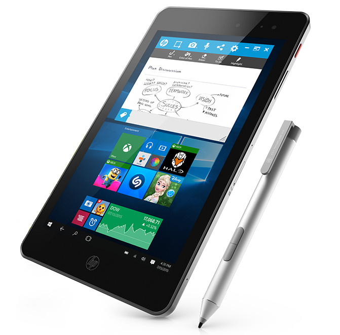  HP Envy Note 8 with 8 inch 1080p display Windows 10 and 