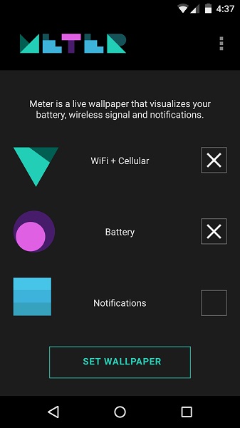 Google rolls out live wallpaper app Meter for Android devices