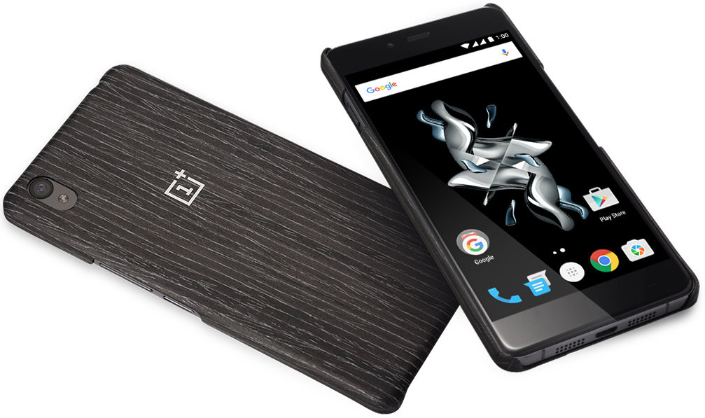 OnePlus X Black Apricot Case