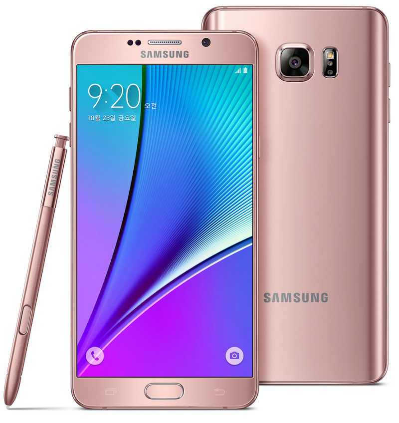 Pink Gold Samsung Galaxy Note5