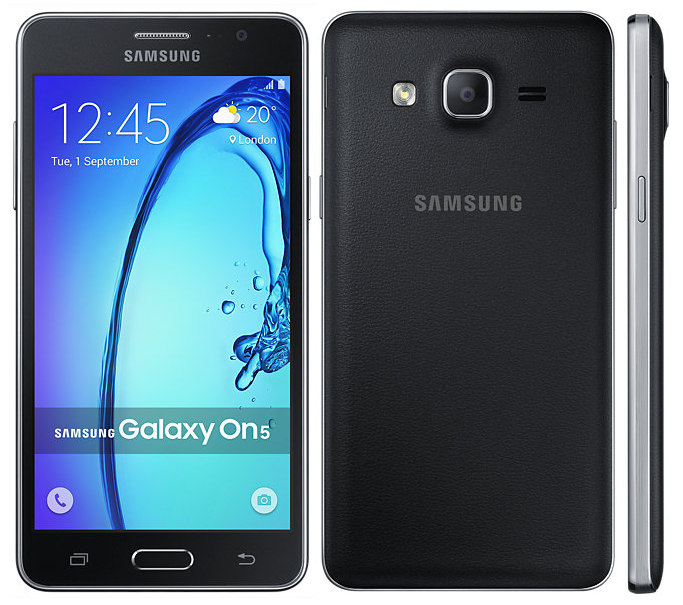 Samsung Galaxy On5 with 5-inch HD display, 4G LTE listed on