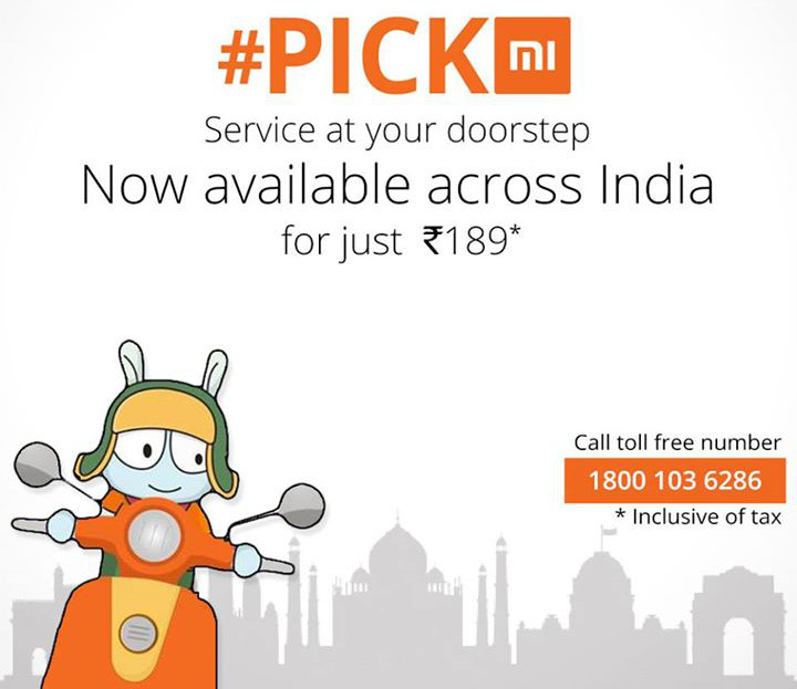 Xiaomi PickMi India