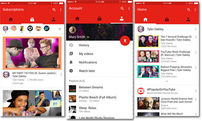 YouTube for iOS gets material design UI, new editing tools in latest update