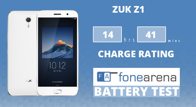 ZUK Z1 FA One Charge Rating