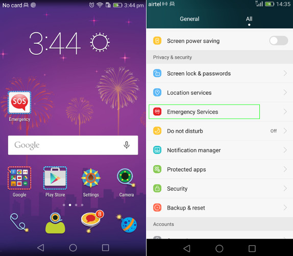 Huawei Honor 4X Diwali Theme and SOS feature