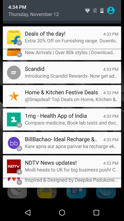 Micromax Canvas 5 - UI a