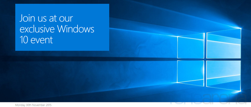 Microsoft Windows Insider event invite India